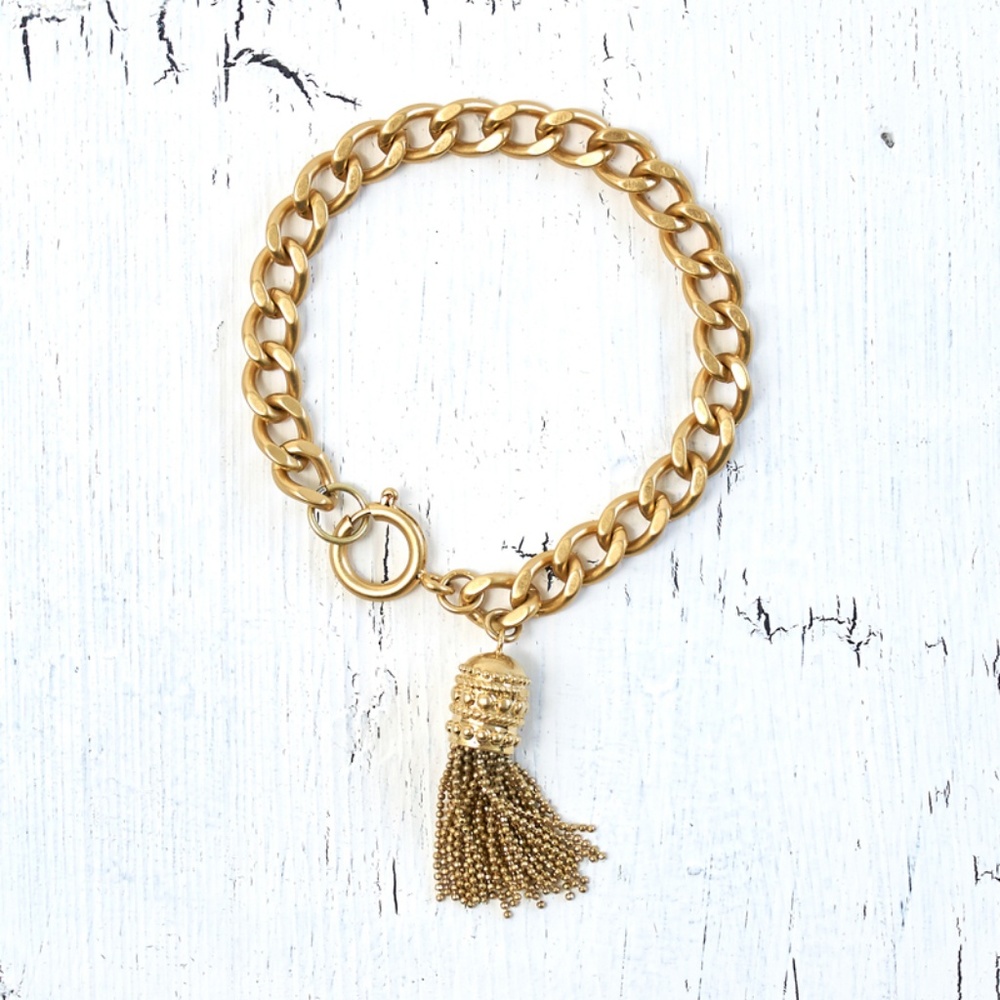 Rachel Zoe Tassel Bracelet